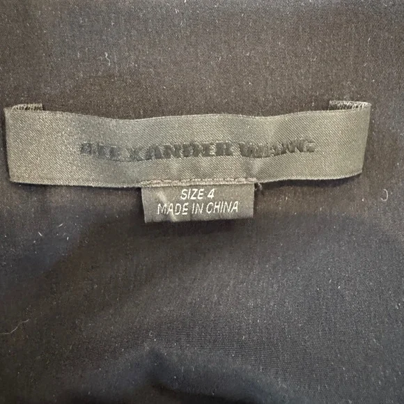 Alexander Wang Belted Virgin Wool Sleeveless Blazer Mini Dress. EUC. Size 4.